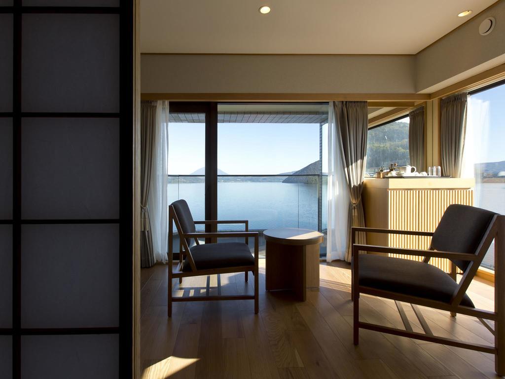 The Lake View Toya Nonokaze Resort Toyako Exterior photo